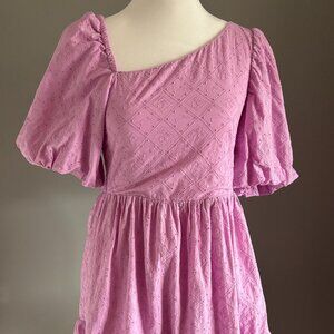 Lilac Babydoll Dress